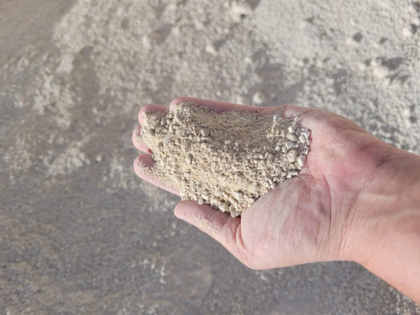 gravier 0/4 calcaire