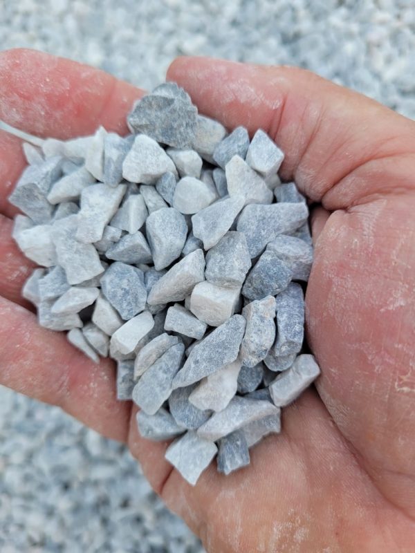 concasse gris bleu fonce 6/12mm