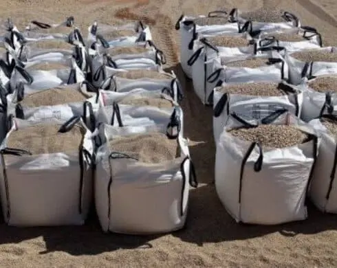 bigbag de livraison cailloux et sable